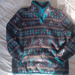 L.L. Bean Vintage Look Snap Fleece
